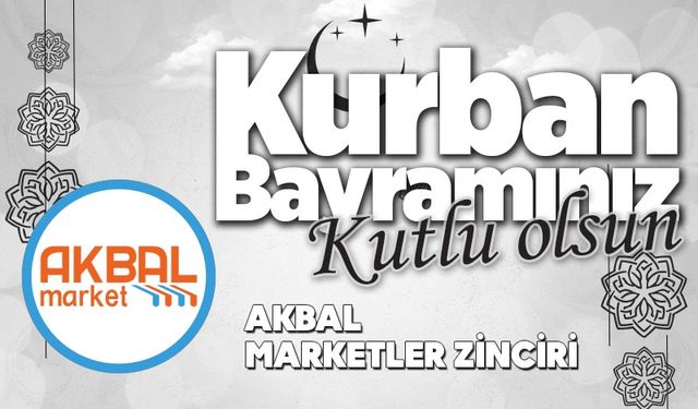 Akbal Market Zinciri Kurban Bayramı'nı kutladı