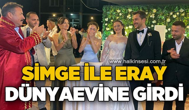 Simge ile Eray hayatlarını birleştirdi