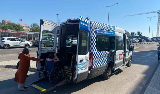 Kocaeli’nin Engelsiz Taksileri 7 ayda 14 bin 790 kez hizmet verdi