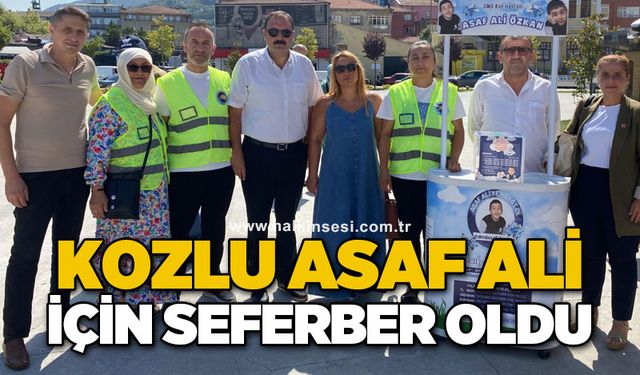 Kozlu Asaf Ali için seferber oldu