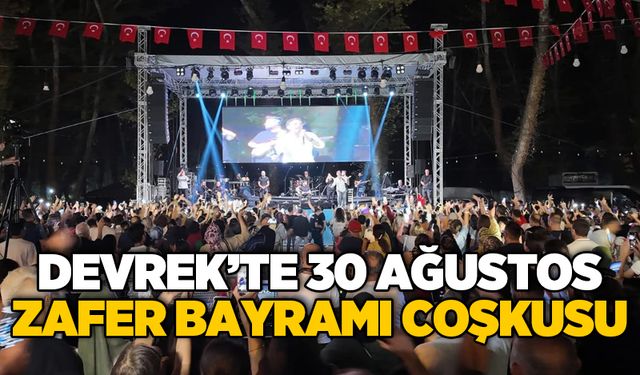 Devrek’te 30 Ağustos Zafer Bayramı coşkusu