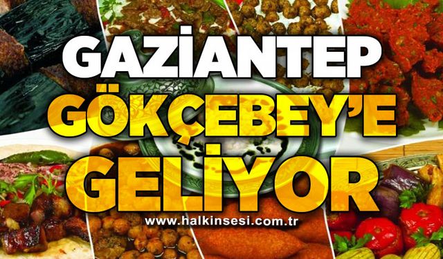 Gaziantep Gökçebey'e geliyor