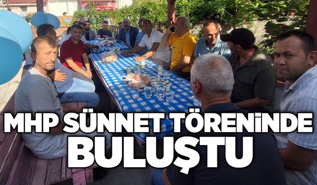 MHP Sünnet töreninde buluştu