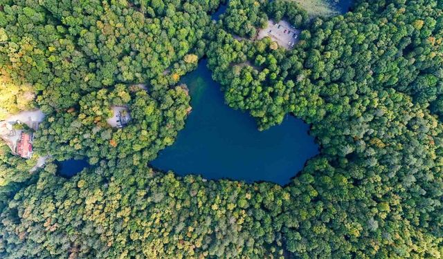 Yedigöller’de sonbahar cümbüşü