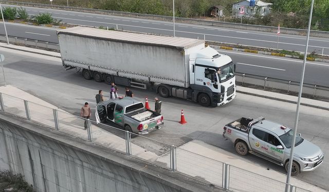 Düzce ve Bolu’da 32 noktada kontrol yapıldı