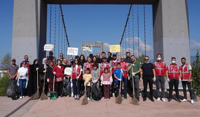 Düzce’de Dünya Temizlik Günü’nde anlamlı etkinlik