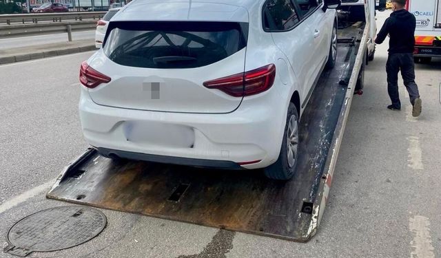 Korsan taşımacılık yapan sürücüye ceza kesildi