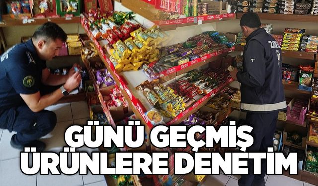 Günü geçmiş ürünlere denetim