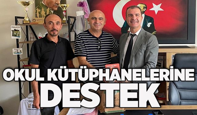 Okul Kütüphanelerine Destek