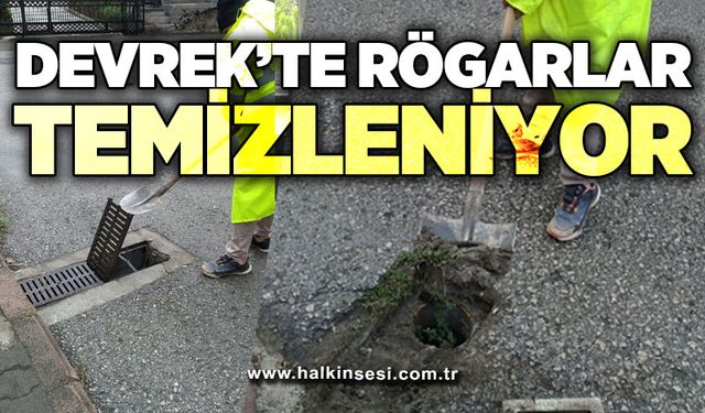 Devrek'te rögarlar temizleniyor