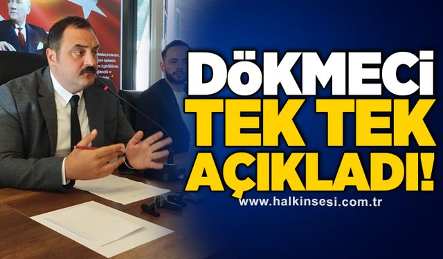 Dökmeci tek tek açıkladı: Borç içinde devraldığımız belediyeyi, hizmet verir bir kuruma dönüştürdük