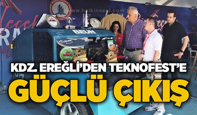 Kdz. Ereğli'den TeknoFest'te güçlü çıkış