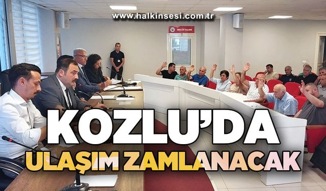 Kozlu’da ulaşım zamlanacak