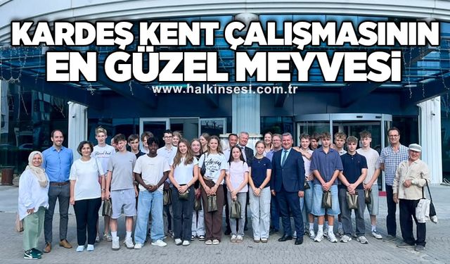 Kardeş Kent Çalışmasının En Güzel Meyvesi