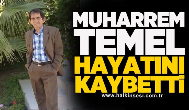 Muharrem Temel hayatını kaybetti