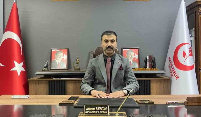 BBP Karabük İl Başkanı Kesgin: "Karabük için taşı sırtlanma gayesiyle yola çıktık"