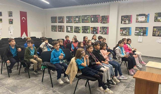 İlkokul öğrencileri botanik bahçesini ziyaret etti