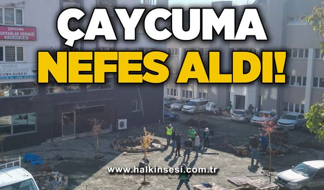 Çaycuma nefes aldı!