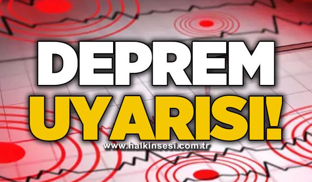 Japon Deprem Uzmanı Moriwaki'den deprem uyarısı