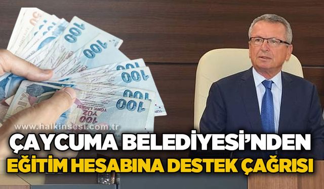 Kantarcı’dan belediye eğitim hesabına destek çağrısı