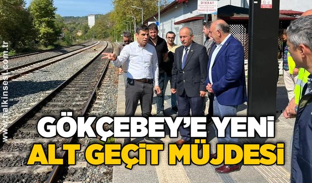 Gökçebey’e Yeni Alt Geçit Müjdesi
