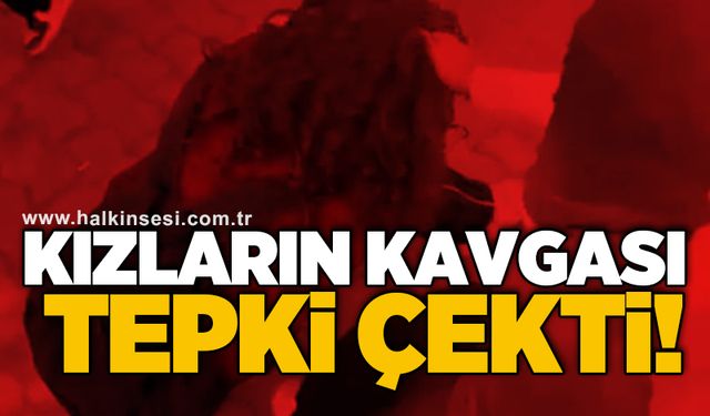 Kızların kavgası tepki çekti!