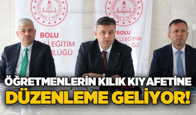 Öğretmenlerin kılık kıyafetine düzenleme geliyor