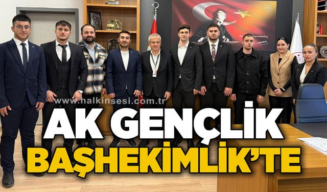 AK Gençlik Zonguldak Başhekim Hasan Tosun ile görüştü