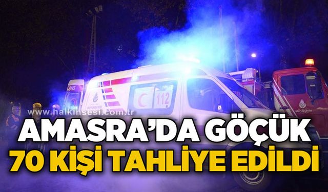 Amasra'da göçük: 70 kişi tahliye edildi!