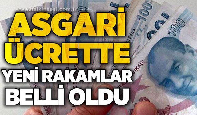 Asgari ücrette yeni rakamlar belli oldu: Yüzde kaç zam gelecek?