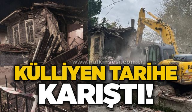 Külliyen tarihe karıştı