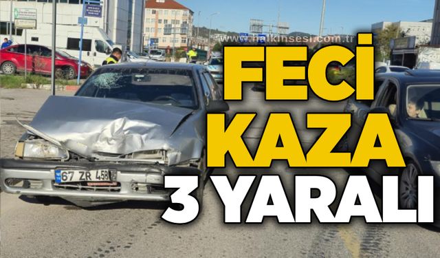 Feci kaza: 3 yaralı