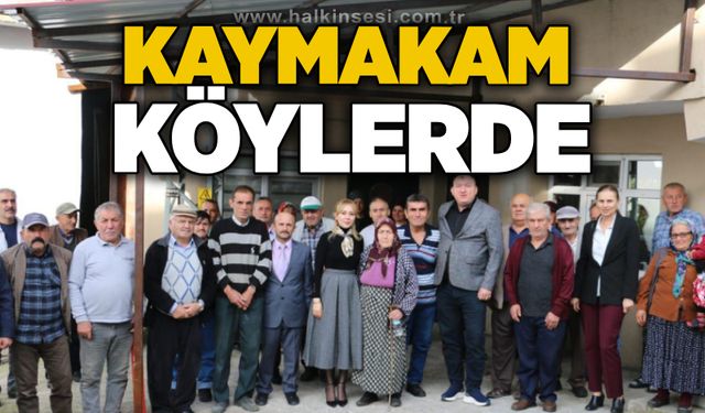 Kaymakam köylerde