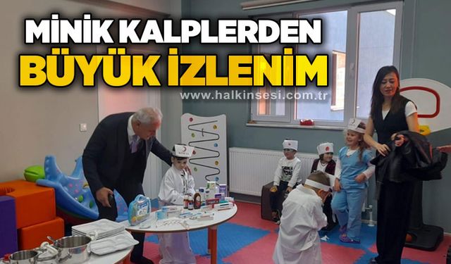 Minik Kalplerden Büyük İzlenim: Harun Akgül Öget Şen Kızılay Anaokulunu Ziyaret Etti