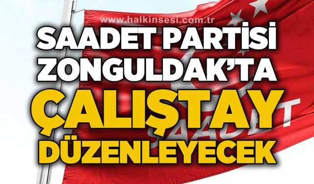Saadet Partisi Zonguldak'ta çalıştay düzenleyecek
