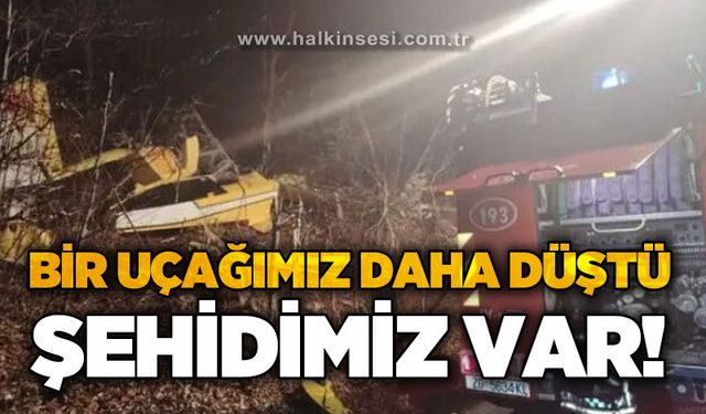 Türkiye’ye ait yangın söndürme uçağı Hırvatistan’da düştü: 1 şehit