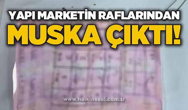 Yapı marketin raflarının arasında muska çıktı: "Büyücülerin şerrinden Allah'a sığınırım"