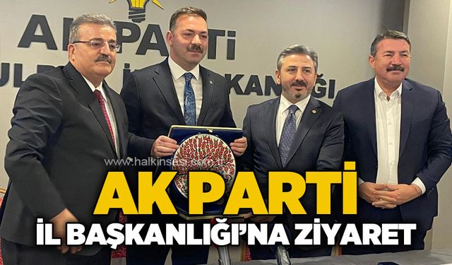 AK Parti İl Başkanlığı'na ziyaret