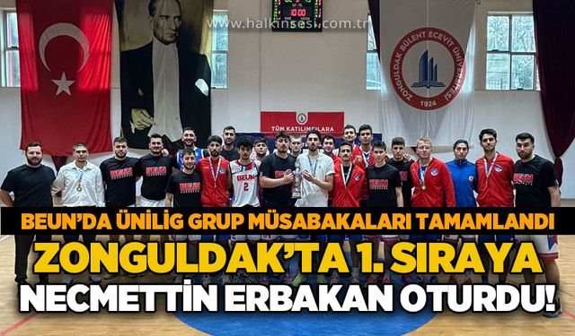BEUN’da ÜNİLİG Basketbol Eleme Grup Müsabakaları Tamamlandı