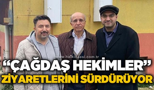 Zonguldak Çağdaş Hekim Grubu ziyaretleri sürdürüyor