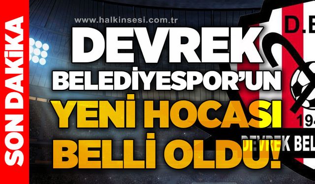 Devrek Belediyespor’un yeni hocası belli oldu…