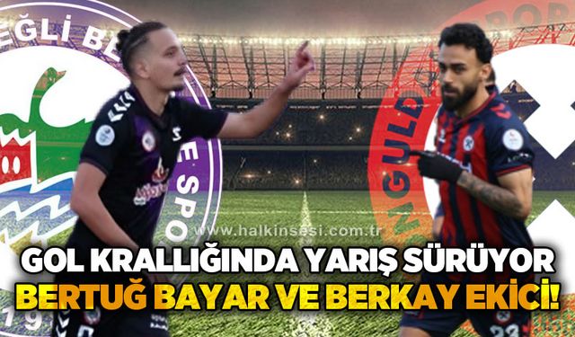Gol krallığında yarış sürüyor…Bertuğ Bayar ve Berkay Ekici!