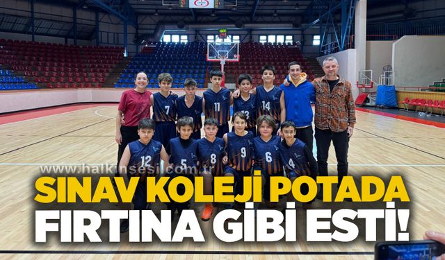 Sınav Koleji potada fırtına gibi esti!