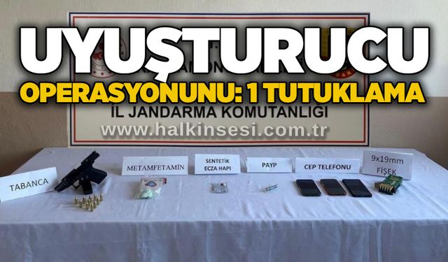 Uy*şturucu operasyonunu: 1 tutuklama
