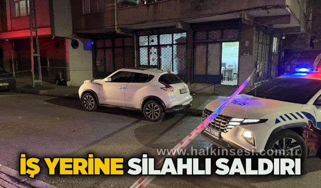 İş yerine silahlı saldırı