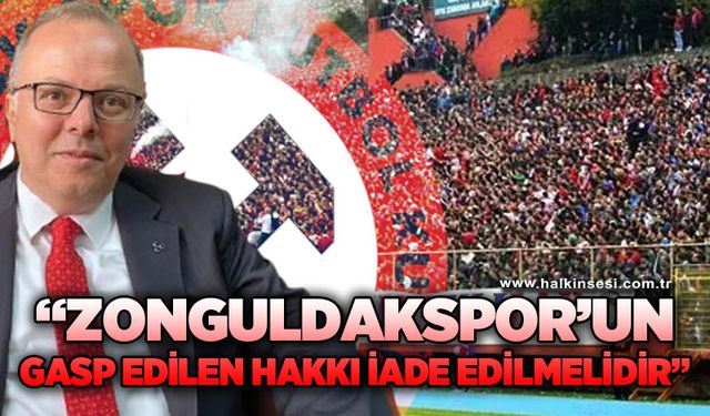 MHP MYK Üyesi Murat Kotra: Zonguldakspor’un gasp edilen hakkı iade edilmelidir!