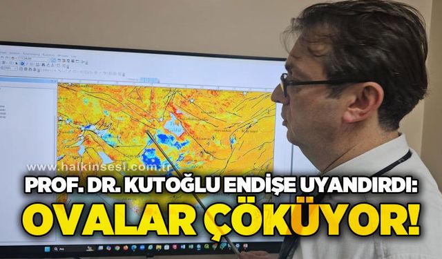 Prof. Dr. Şenol Hakan Kutoğlu'ndan endişelendiren açıklama; Bursa ve Konya Ovaları çöküyor