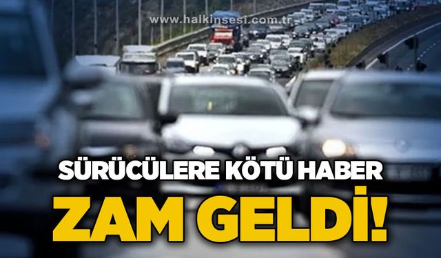 Köprü ve otoyol ücretlerine zam geldi