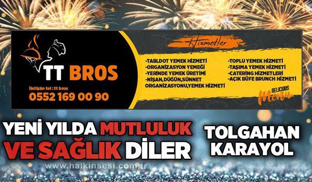 Tolgahan Karayol yeni yılı kutladı