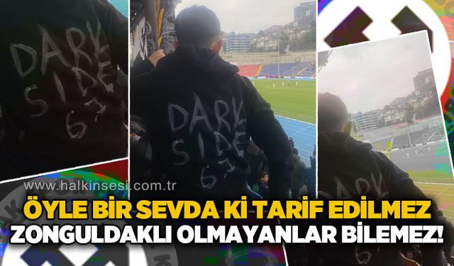 Zonguldakspor'un minik taraftarı gözleri doldurdu: Öyle bir sevda ki tarif edilmez, Zonguldaklı olmayanlar bilemez...